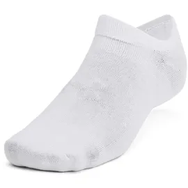 Under Armour Essential No Show Funktionssocken 6er Pack Weiß 38-42