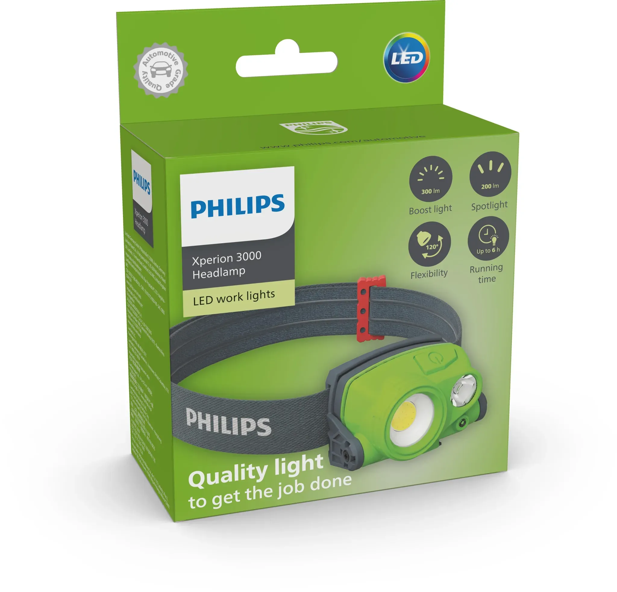 PHILIPS Handleuchte Xperion 3000 Headlight x30headx1