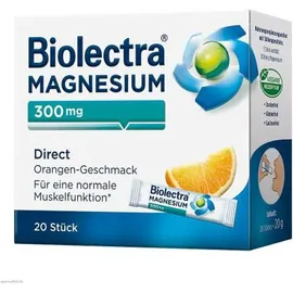 Hermes Arzneimittel Biolectra Magnesium 300 mg Direct Orange Pellets 20 St.