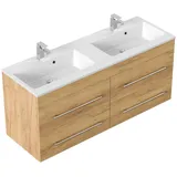 magnolia home Badmöbel Firenze 140 Eiche Gold