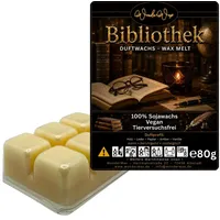 WonderWax Duftwachs WonderWax® Duftwachs 6 Würfel, (Bibliothek), Duftrichtung: Bibliothek