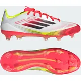 Adidas F50 Pro FG Fußballschuh weiss 42 2/3 - Cloud White / Core Black / Solar Yellow - 43 1/3