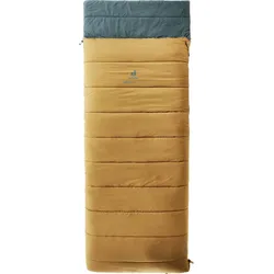 Sommerschlafsack Orbit SQ +6° caramel-teal One Size