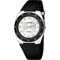 Calypso Herren Analog Quarz Uhr mit Silikon Armband K5753/5