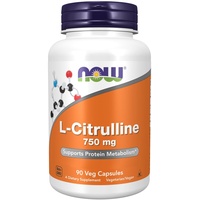 NOW Foods L-Citrulline 750 mg Kapseln 90 St.