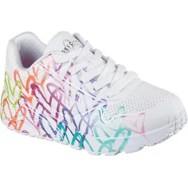 SKECHERS Uno Lite Kinder Weiß/Mehrfarbig 35