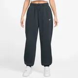 Nike Phoenix Fleece Damen Trainingshose (Dunkelgrün XS)