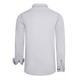 RUSTY NEAL Langarmhemd grau 3XL
