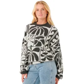 Rip Curl AOTS TY Williams Jacquard Crew Pullover Schwarz M