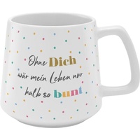 SHEEPWORLD GRUSS & CO Tasse Konisch, Motiv 'Ohne dich