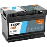 Exide EL700 Start-Stop EFB 12V 70Ah 720A Autobatterie