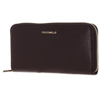 Coccinelle Metallic Soft Wallet E2MW5110401 darkbrown