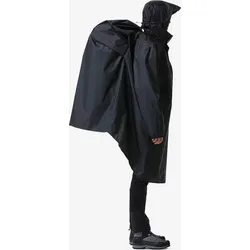 Poncho Regencape 60 L Wandern - MT500 schwarz rauchschwarz SM