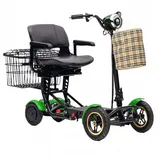 urban hopper Best Ager Fold Elektro Seniorenmobil Faltbar 4-Rad 6 km/h Grün