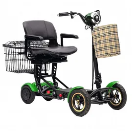 urban hopper Best Ager Fold Elektro Seniorenmobil Faltbar 4-Rad 6 km/h Grün