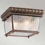 Kichler Venetian Rain 2-flammige Deckenleuchte gebürstete Bronze Ø23,5 cm