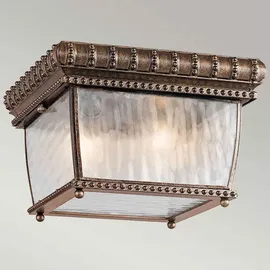 Kichler Venetian Rain 2-flammige Deckenleuchte gebürstete Bronze Ø23,5 cm