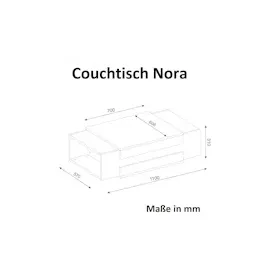 moebel17 Moebel17, Couchtisch + Beistelltisch, Nora