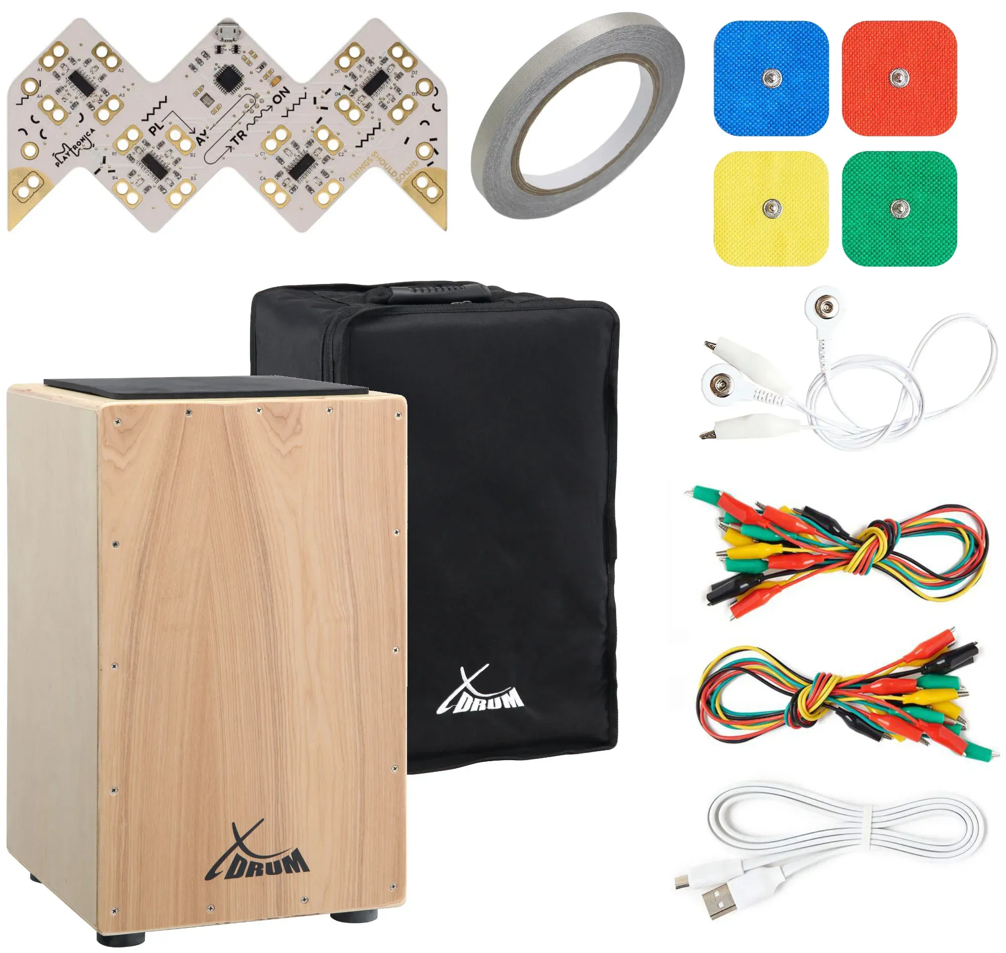 Playtronica Playtron MIDI Cajon Set