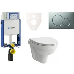Laufen Laufen Pro Nordic Hänge-WC Set zum Einmauern SIKOGE2H3