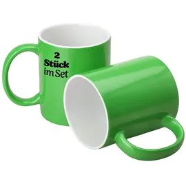 konzept Kaffeetasse 0,3 l Grün 2 St.