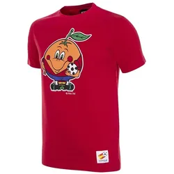 Spanien 1982 World Cup Naranjito Mascot Kids T-Shirt ROT 140