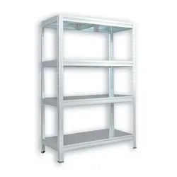 Abstellraum Regale Biedrax 40 x 80 x 90 cm verzinkt - 4 Fachböden