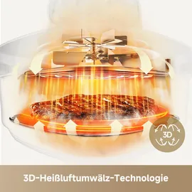 DREAME PT60 Heißluftfritteuse schwarz