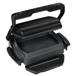 Tefal GC7148 Elektrogrill, Rostfreier Stahl, 2000 Watt Leistung, Aluminium Guss