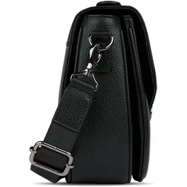 Bugatti Elsa Umhängetasche Leder 25 cm schwarz