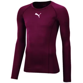 Puma Liga Baselayer Tee Ls cordovan XXL