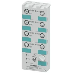 Siemens 3RK22001DQ001AA3 AS-Interface Kompaktmodul K60, A/B-Slave, Digital, 8E, IP67, 8x1 Eingang 8xM12