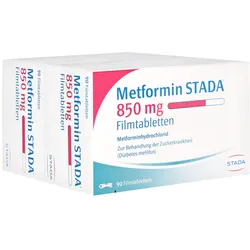 Metformin Stada 850 mg Filmtabletten 180 St