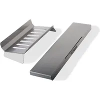Alfa Forni Kit Hybrid 1 Pizza (Moderno) Edelstahl