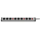 EHMANN 0203x00082301 Universal Steckdosenleiste 8fach grau