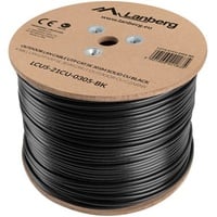 LANBERG LCU5-21CU-0305-BK Netzwerkkabel 305 m Cat5e U/UTP (UTP)