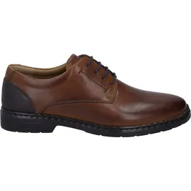 Josef Seibel Alastair 01,Weite K (Extra weit),lose Einlage,maennlich,Men's,Man,schnürschuhe,Braun (Cognac-Kombi),39 EU / 6 UK