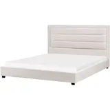 Beliani Rouen 180 x 200 cm Hellbeige