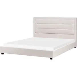 Beliani Rouen 180 x 200 cm Hellbeige