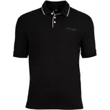Armani Exchange Poloshirt ARMANI EXCHANGE "Poloshirt POLO SHIRT 1er Pack", Herren, Gr. M, schwarz, Obermaterial: 95% Baumwolle CO. 5% Elasthan EL., Shirts