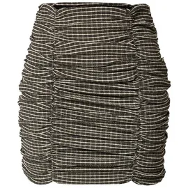 Edited A-Linien-Rock Naemi Kariert Grau 36
