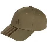 adidas 3-Streifen New Logo Baseball Cap olive strata 58-60 cm