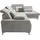 Set One by Musterring Ecksofa "SO 3400 Sitzhöhe 47cm oder 49cm, Sitztiefe verstellbar, B/T 317/220 cm", beige (famosa ecru), B:317cm H:84cm T:220cm, 100% Polyester, SET ONE BY MUSTERRING, Sofas, Ecksofa, Kaltschaumpolsterung, Flachgewebe, whlw. mit Funktionen, Sitzhöhe 47