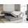 altdecor Boxspringbett mit H4 Matratze und Topper - 180 x 200 cm - MILTIO - Hellgrau Samt - Polsterbett mit Bettkasten und Lattenrost, Bett mit Sta... - Hellgrau