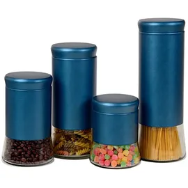 Schäfer Frischhaltedose blau 1,4 l 4-teiliges Set