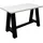 Mäusbacher Bartisch 160 x 105 x 70 cm Weiß