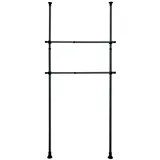 Wenko Herkules Kleiderstange 120 x 3 x 0 cm schwarz