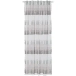 Fertigvorhang FARGO silber (BH 140x245 cm) - BH 140x245 cm
