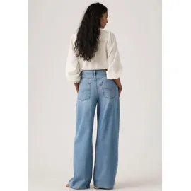 Levi's XL Straight Jeans in Hellblau mit Wide Leg-W27 / L31
