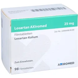 Losartan Axiromed 25 mg Filmtabletten 98 St